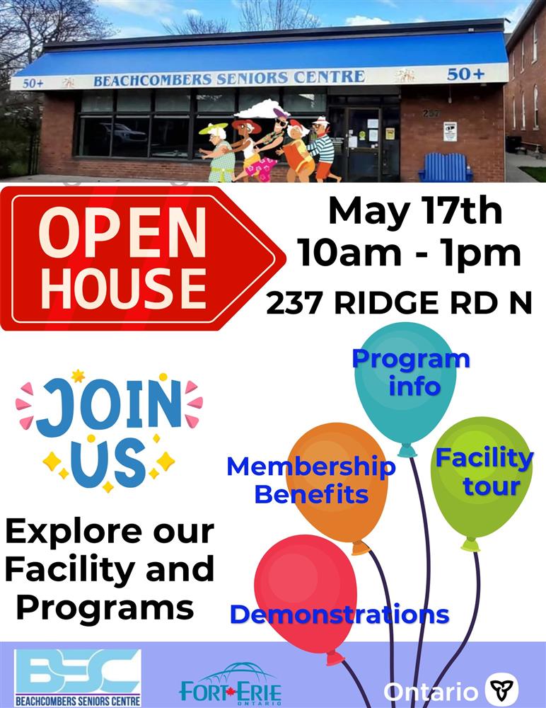 Beachcomber OpenHouse May 17th